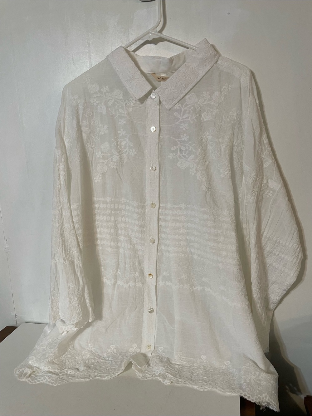 Soft Surroundings Blouse in White